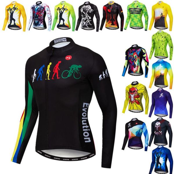 racing jackets pro team cycling jersey long sleeve 2021 men autumn bicycle clothing sport mtb bike breathable jacket, Black;red
racing jackets pro team cycling jersey long sleeve 2021 men autumn bicycle clothing sport mtb bike breathable jacket, Black;red