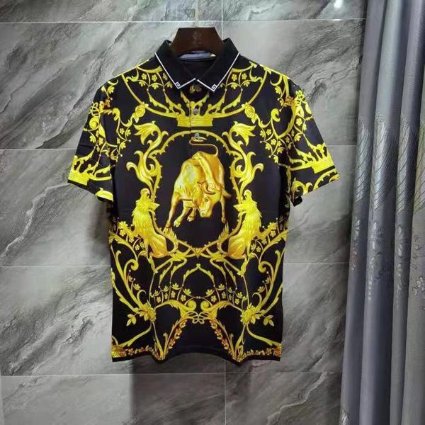 men's t-shirts sa09301fashion & tees 2021 runway luxury european design short print party style clothing, White;black
men's t-shirts sa09301fashion & tees 2021 runway luxury european design short print party style clothing, White;black
