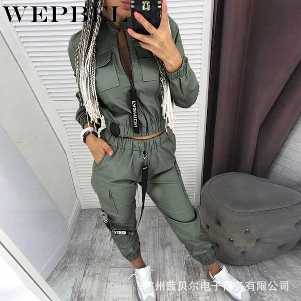 women's tracksuits wepbel autumn camouflage leopard splicing star suit casual long-sleeved zip-up jacket + elastic waist pencil pants, Gray
women's tracksuits wepbel autumn camouflage leopard splicing star suit casual long-sleeved zip-up jacket + elastic waist pencil pants, Gray