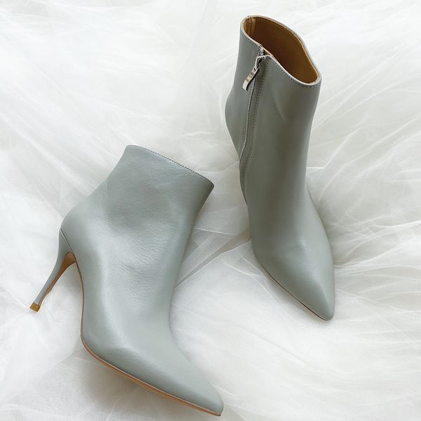 cowskin cow cowhide leather 10cm stiletto high heels shoes ankle boot half booties pillage pointed toes zipper pattern knee catwalk party we, Black
cowskin cow cowhide leather 10cm stiletto high heels shoes ankle boot half booties pillage pointed toes zipper pattern knee catwalk party we, Black