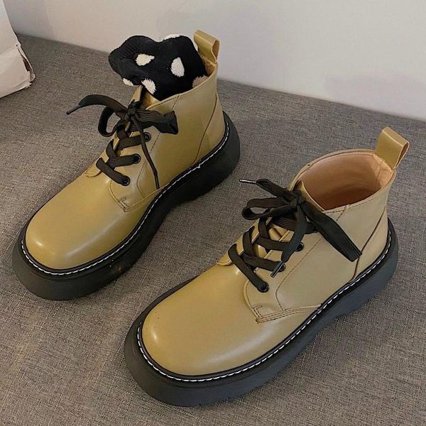 boots olive green thick-soled women's short 2021 spring korean style lace-up handsome motorcycle, Black
boots olive green thick-soled women's short 2021 spring korean style lace-up handsome motorcycle, Black