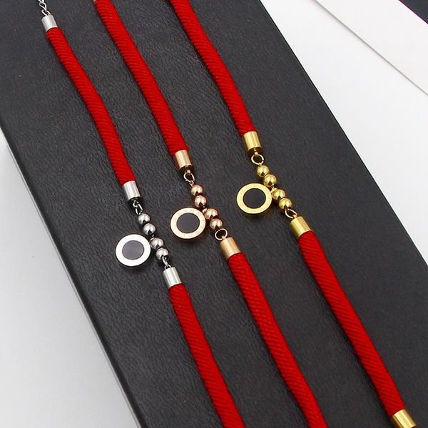 charm bracelets lucky red string ball roman number black and white shell rope bracelet men women stainless steel, Golden;silver
charm bracelets lucky red string ball roman number black and white shell rope bracelet men women stainless steel, Golden;silver