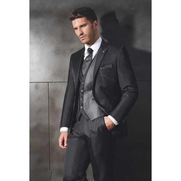 wedding suits for men custom royal tuxedos notch lapel groom man (jacket+pants+vest) groomsma men's & blazers, White;black
wedding suits for men custom royal tuxedos notch lapel groom man (jacket+pants+vest) groomsma men's & blazers, White;black
