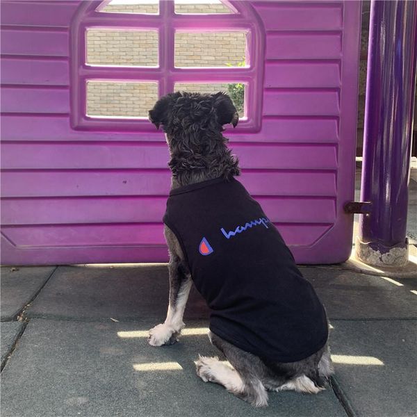 dog apparel schnauzer's black sports style pet vest is very breathable, suitable for medium and large cats blouse fashion trend
dog apparel schnauzer's black sports style pet vest is very breathable, suitable for medium and large cats blouse fashion trend
