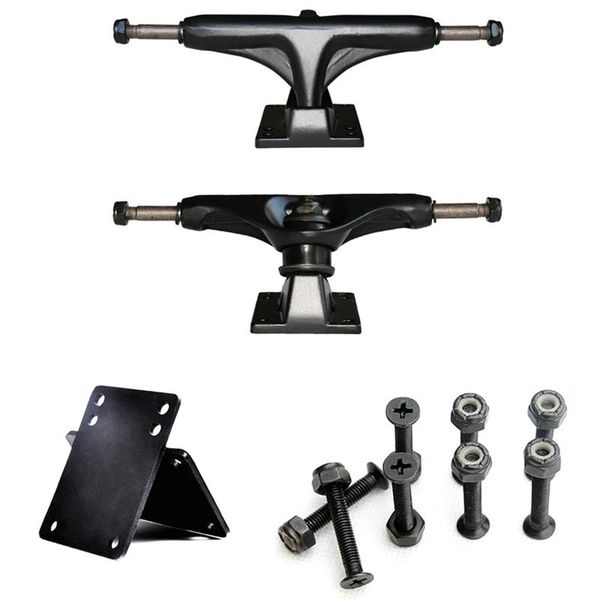 -1 pair 5 inch aluminium universal longboard skateboard parts kickstand bridge truck bracket skateboarding
-1 pair 5 inch aluminium universal longboard skateboard parts kickstand bridge truck bracket skateboarding