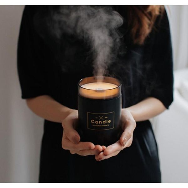 humidifiers 280ml candle air humidifier ultrasonic essential oil diffusers home aroma water diffuser with night lamp light
humidifiers 280ml candle air humidifier ultrasonic essential oil diffusers home aroma water diffuser with night lamp light