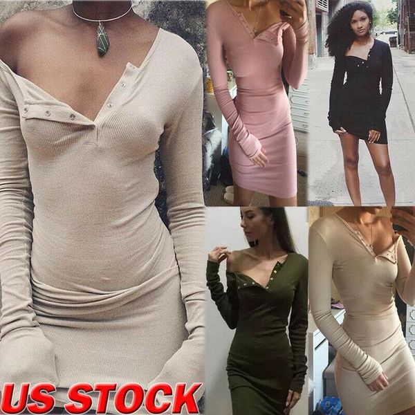 casual dresses spring fashion women dress skinny pencil long slevee solid bodycon night club mini, Black;gray
casual dresses spring fashion women dress skinny pencil long slevee solid bodycon night club mini, Black;gray