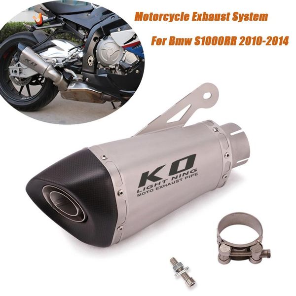 motorcycle exhaust system muffler pipe db killer non-destructive installation for s1000rr 2010-2014 s1000r 2010-2021
motorcycle exhaust system muffler pipe db killer non-destructive installation for s1000rr 2010-2014 s1000r 2010-2021