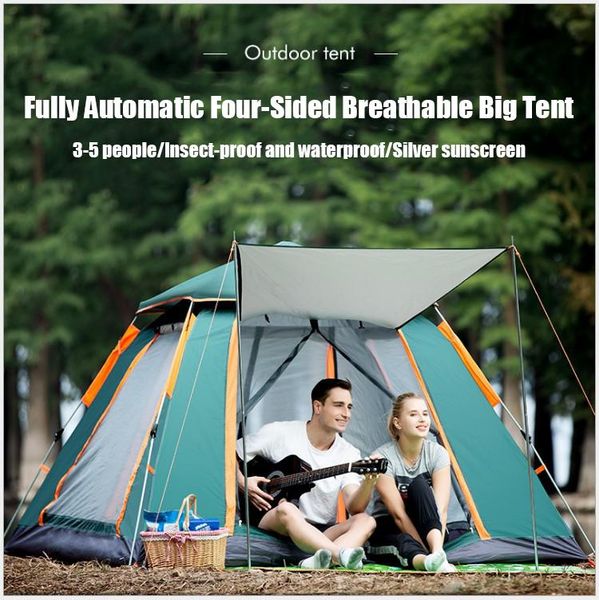tents and shelters 3-5 people spring camping tent outdoor automatic quick open waterproof portablethrow up hiking family beach
tents and shelters 3-5 people spring camping tent outdoor automatic quick open waterproof portablethrow up hiking family beach