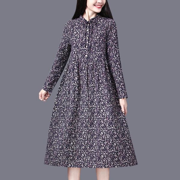 casual dresses loose floral dress women 2021 summer cotton linen stand knee-length vintage long sleeve print a-line, Black;gray
casual dresses loose floral dress women 2021 summer cotton linen stand knee-length vintage long sleeve print a-line, Black;gray