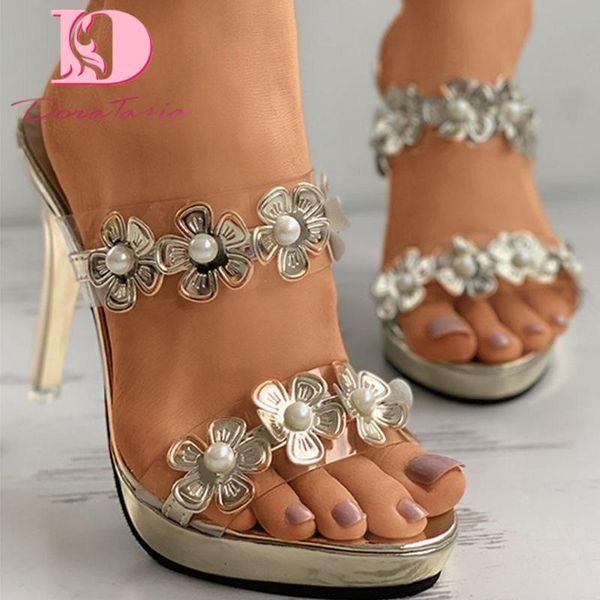 doratasia brand ladies platform summer pumps fashion flower thin high heels mules women daily party pearl shoes woman dress, Black
doratasia brand ladies platform summer pumps fashion flower thin high heels mules women daily party pearl shoes woman dress, Black