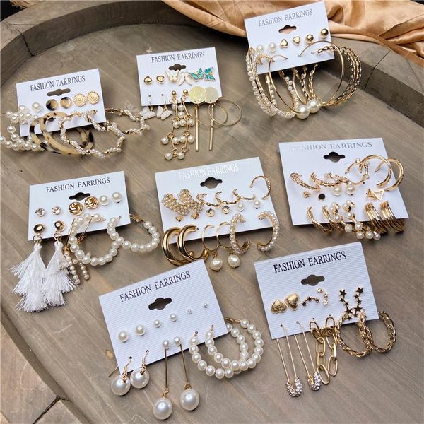 hoop & huggie fashion gold earrings set women pearl oversize metal circle punk earring 2021 female jewelry, Golden;silver
hoop & huggie fashion gold earrings set women pearl oversize metal circle punk earring 2021 female jewelry, Golden;silver