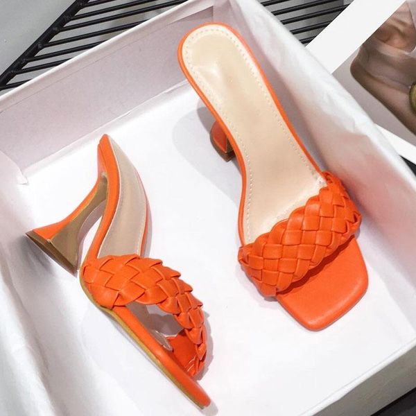 strange style weave women slippers ladies thin high heels narrow band sandals open toe slip on summer slides flip flops shoes, Black
strange style weave women slippers ladies thin high heels narrow band sandals open toe slip on summer slides flip flops shoes, Black