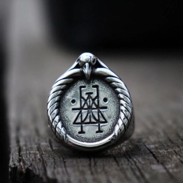 vintage viking crow signet ring retro silver plated stainless steel rings for men women punk party nordic amulet jewelry d5m872 cluster, Golden;silver
vintage viking crow signet ring retro silver plated stainless steel rings for men women punk party nordic amulet jewelry d5m872 cluster, Golden;silver