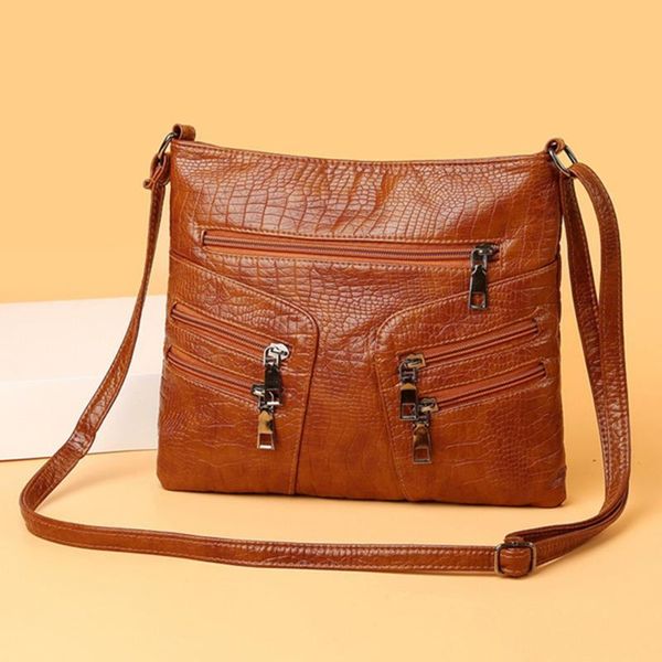 evening bags elegant women solid color pu leather crossbody bag 2021 large capacity multi pocket shoulder female retro handbag
evening bags elegant women solid color pu leather crossbody bag 2021 large capacity multi pocket shoulder female retro handbag