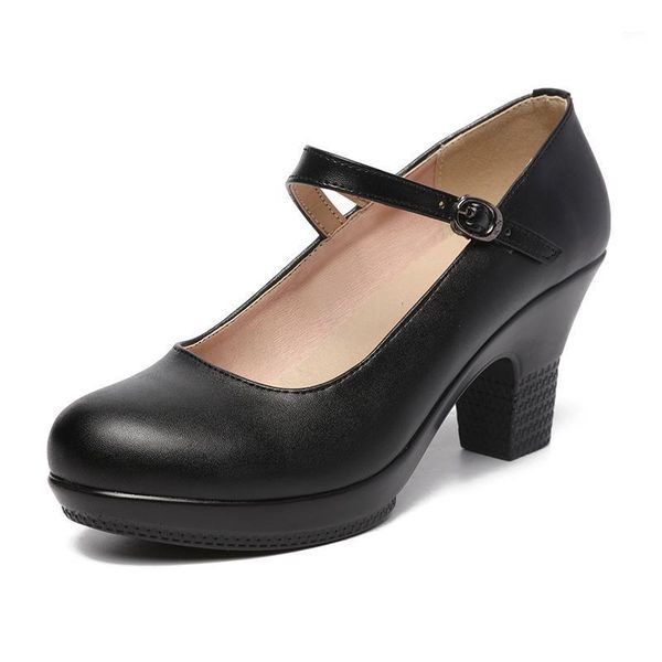 thick with middle round head shoes catwalk cheongsam single one word buckle work wild women dress, Black
thick with middle round head shoes catwalk cheongsam single one word buckle work wild women dress, Black