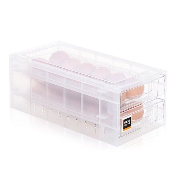 storage bottles & jars double layer eggs box moisture-proof easy clean crisper dustproof drawer design refrigerator container organizer 24 g
storage bottles & jars double layer eggs box moisture-proof easy clean crisper dustproof drawer design refrigerator container organizer 24 g