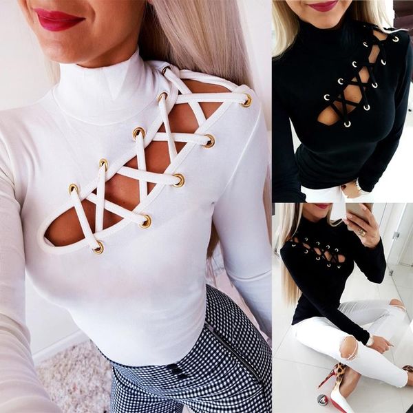 women's t-shirt womens long sleeve hollow out shoulder women 2021 spring gothic shirts casual streetwear backless shirt costume, White
women's t-shirt womens long sleeve hollow out shoulder women 2021 spring gothic shirts casual streetwear backless shirt costume, White