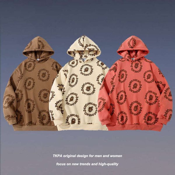 Tkpa202 autumn winter thickened hip hop Guochao cartoon full print couple Hoodie and women's fashion, Black
Tkpa202 autumn winter thickened hip hop Guochao cartoon full print couple Hoodie and women's fashion, Black