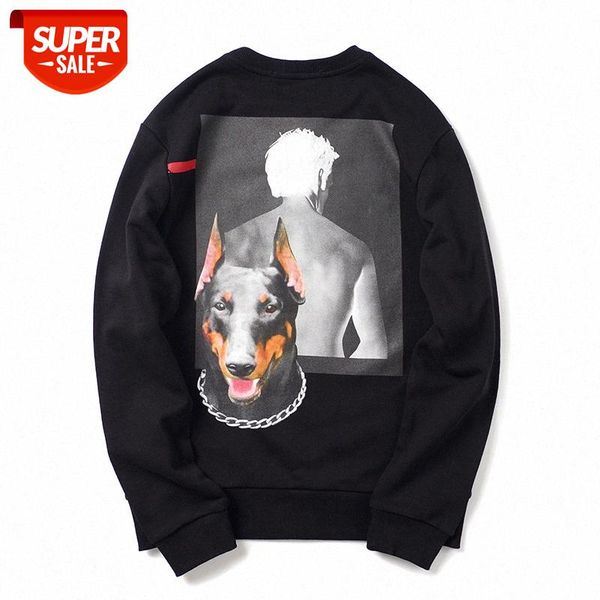 autumn and winter men's women's sweaters european american trendy brand personality back doberman long-sleeved shirt loose lovers, Black
autumn and winter men's women's sweaters european american trendy brand personality back doberman long-sleeved shirt loose lovers, Black
