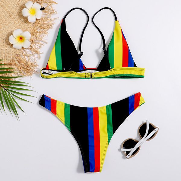 striped bikini women 2021 swimsuit halter push up swimwear female brazilian bathing suit summer beach wear swimming suitb
striped bikini women 2021 swimsuit halter push up swimwear female brazilian bathing suit summer beach wear swimming suitb