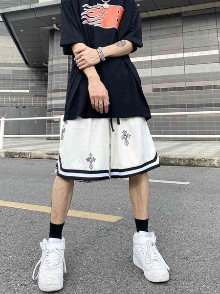 hearts/chrome pants blacksoag american fashion brand cross shorts high street mesh summer casual breathable capris for men, Black
hearts/chrome pants blacksoag american fashion brand cross shorts high street mesh summer casual breathable capris for men, Black