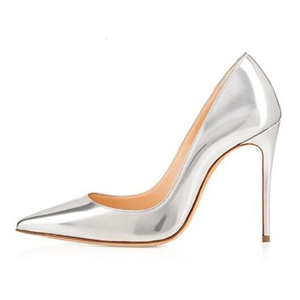 dress shoes thin high heels stiletto bridal women pumps patent leather slip on 10cm pointed toe fashion party wedding shallow r98y, Black
dress shoes thin high heels stiletto bridal women pumps patent leather slip on 10cm pointed toe fashion party wedding shallow r98y, Black