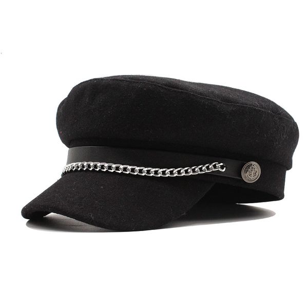 wide brim hats autumn winter chain wool military berets for women female flat army cap salior hat black girl ladies travel painter, Blue;gray
wide brim hats autumn winter chain wool military berets for women female flat army cap salior hat black girl ladies travel painter, Blue;gray