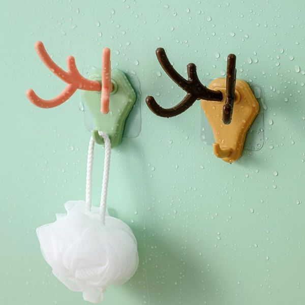 hooks & rails punch-antler hook strong adhesive multifunctional one multi-purpose bedroom kitchen clothes towel storage
hooks & rails punch-antler hook strong adhesive multifunctional one multi-purpose bedroom kitchen clothes towel storage