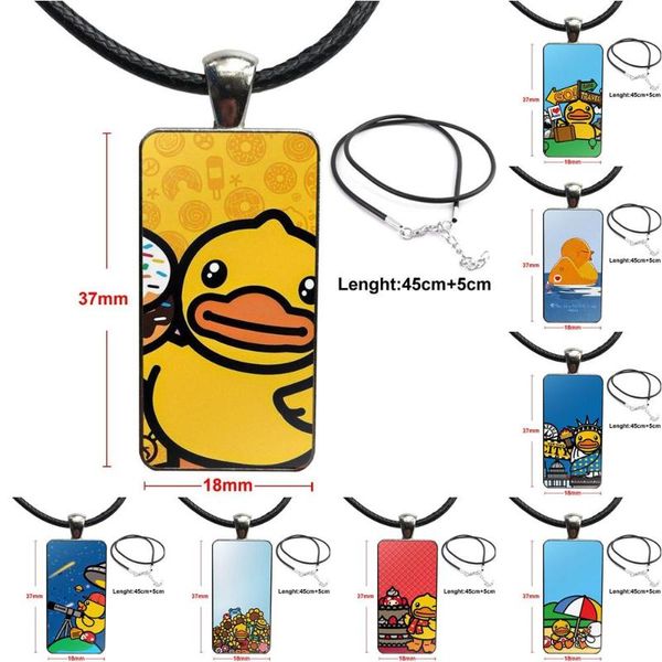 pendant necklaces glass cabochon jewelry stainless steel color with long choker rectangle necklace for women men party big yellow duck, Silver
pendant necklaces glass cabochon jewelry stainless steel color with long choker rectangle necklace for women men party big yellow duck, Silver