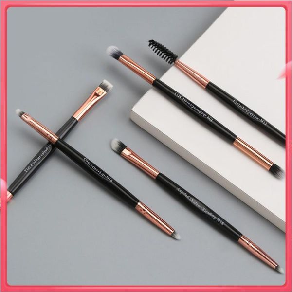 makeup brushes 5pcs double ended brush sets eyebrow comb blending eyeliner eyelash applicator pen wood handle cosmetics tool
makeup brushes 5pcs double ended brush sets eyebrow comb blending eyeliner eyelash applicator pen wood handle cosmetics tool