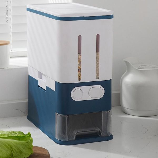 storage bottles & jars kitchen sealed rice bucket with scale drain hole, moisture-proof large-capacity container, pressing separating box
storage bottles & jars kitchen sealed rice bucket with scale drain hole, moisture-proof large-capacity container, pressing separating box