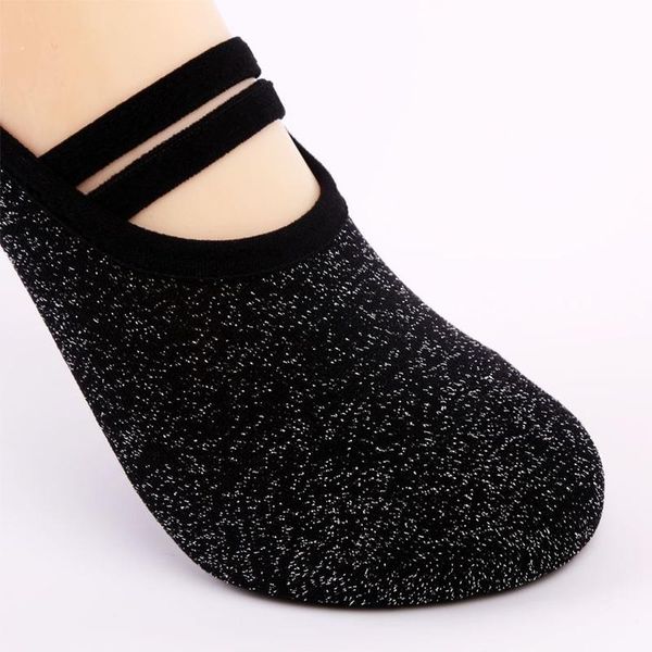 sports socks silver ballerina yoga socks, non slip open back women sock sneakers slippers, Black
sports socks silver ballerina yoga socks, non slip open back women sock sneakers slippers, Black