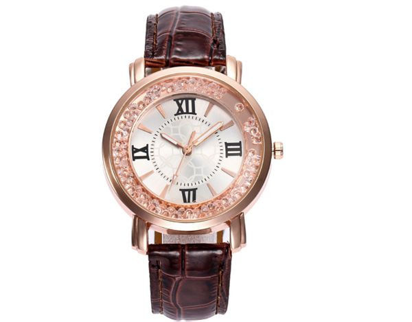 luxurious ins women's quartz watches classical casual diamond round alloy leather buckle band wristwatch ladies student watch, Slivery;brown
luxurious ins women's quartz watches classical casual diamond round alloy leather buckle band wristwatch ladies student watch, Slivery;brown