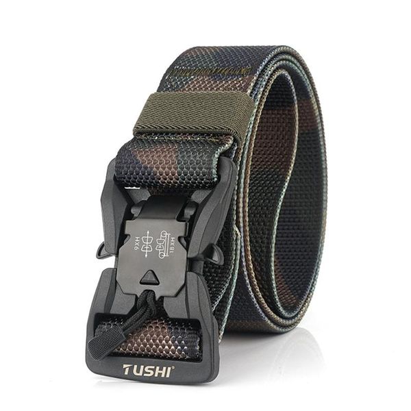 belts tushi 2021 brand leisure nylon camouflage men belt magnetic quick release buckle tactical waistband cinturon hombre dropship, Black;brown
belts tushi 2021 brand leisure nylon camouflage men belt magnetic quick release buckle tactical waistband cinturon hombre dropship, Black;brown