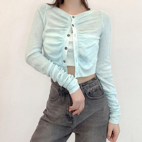women's knits & tees cardigan sweater single-breasted long sleeve short 2021 fall fashion wild casual thin sweet knit jacket top, White
women's knits & tees cardigan sweater single-breasted long sleeve short 2021 fall fashion wild casual thin sweet knit jacket top, White