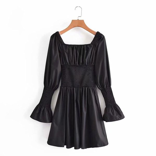 casual dresses puwd sweet women square collar a-line dress 2021 summer fashion ladies college style female solid color mini, Black;gray
casual dresses puwd sweet women square collar a-line dress 2021 summer fashion ladies college style female solid color mini, Black;gray