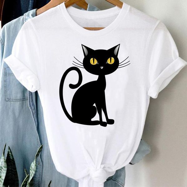 women's t-shirt women cat style lovely autumn fall halloween thanksgiving graphic clothing tshirt print t female tee, White
women's t-shirt women cat style lovely autumn fall halloween thanksgiving graphic clothing tshirt print t female tee, White