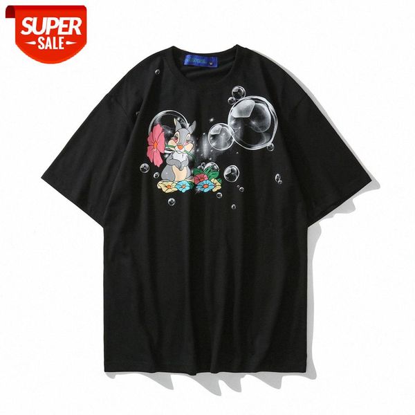 cartoon printed short-sleeved t-shirt men's bf harajuku style ins european and american five-point sleeve street flow half-sleeved #ea0, White;black
cartoon printed short-sleeved t-shirt men's bf harajuku style ins european and american five-point sleeve street flow half-sleeved #ea0, White;black