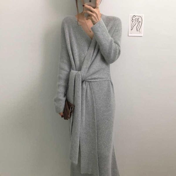 casual dresses woman 2021 warm pollover winter autumn sweater dress women belt jumper korean style thick knitted, Black;gray
casual dresses woman 2021 warm pollover winter autumn sweater dress women belt jumper korean style thick knitted, Black;gray