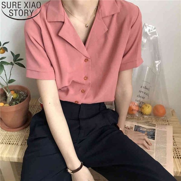 fashion blouse solid suit collar shirts summer short sleeve office lady shirt for women blouses blusas feminine 10166 210417, White
fashion blouse solid suit collar shirts summer short sleeve office lady shirt for women blouses blusas feminine 10166 210417, White