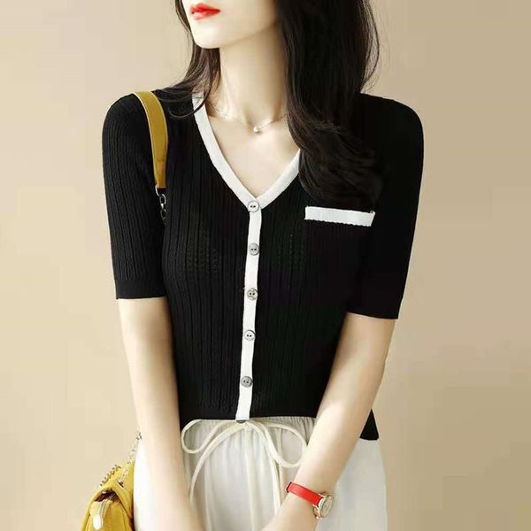 women's knits & tees hl-2 casual v-neck short knitted sweaters women autumn winter lantern sleeve button female cardigan streetwear lad, White
women's knits & tees hl-2 casual v-neck short knitted sweaters women autumn winter lantern sleeve button female cardigan streetwear lad, White