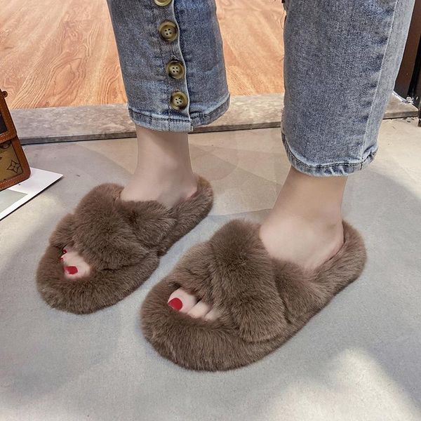 creepers fluffy slippers women cross band comfy home fur slides muffins winter indoor open toe solid pantuflas plush shoes woman, Black
creepers fluffy slippers women cross band comfy home fur slides muffins winter indoor open toe solid pantuflas plush shoes woman, Black