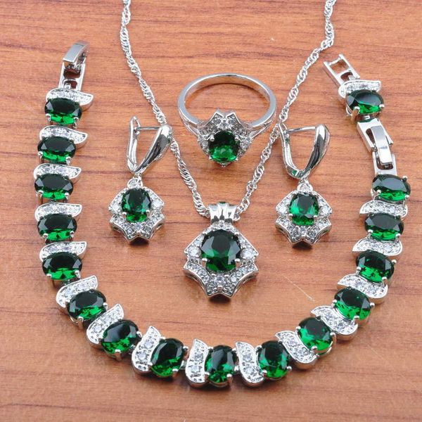russian style with natural stones green jewelry sets silver color fashion costume accessories for women christmas gift js484 h1022
russian style with natural stones green jewelry sets silver color fashion costume accessories for women christmas gift js484 h1022