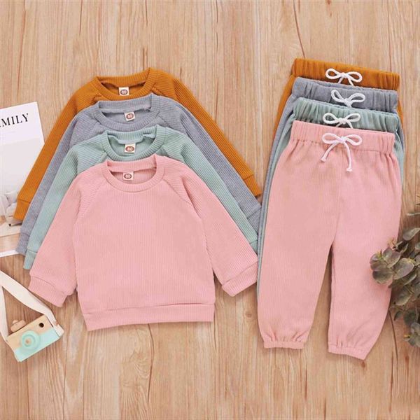 girls clothing sets autumn toddler boys clothes outfit kids tracksuit for ribbed knitted t shirts pants children, White
girls clothing sets autumn toddler boys clothes outfit kids tracksuit for ribbed knitted t shirts pants children, White