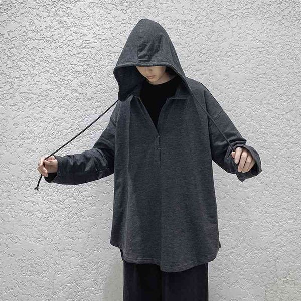 men's t-shirts autumn korean style hoodies fashion solid color casual hooded sweatshirt men streetwear loose hip-hop pullover hood, White;black
men's t-shirts autumn korean style hoodies fashion solid color casual hooded sweatshirt men streetwear loose hip-hop pullover hood, White;black