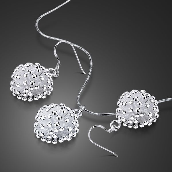 set womens 925 sterling necklaces / earrings multi-size solid silver jewelry dandelion design present
set womens 925 sterling necklaces / earrings multi-size solid silver jewelry dandelion design present