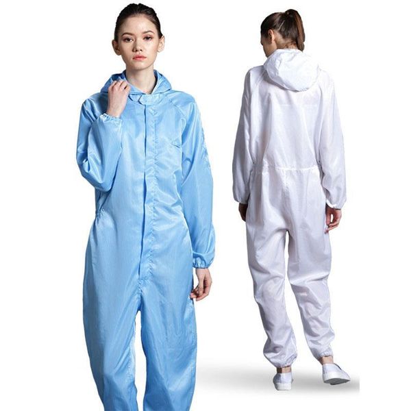 waterproof hooded raincoat womens jumpsuits cleaning foods factory satin zipper rain overalls yt50222, Black;white
waterproof hooded raincoat womens jumpsuits cleaning foods factory satin zipper rain overalls yt50222, Black;white