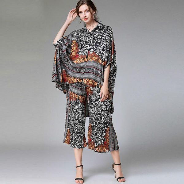 two piece dress lanmrem 2021 summer fashion women clothing turn-down collar batwing sleeves printed shirt and loose wide pants set wl04407, White
two piece dress lanmrem 2021 summer fashion women clothing turn-down collar batwing sleeves printed shirt and loose wide pants set wl04407, White