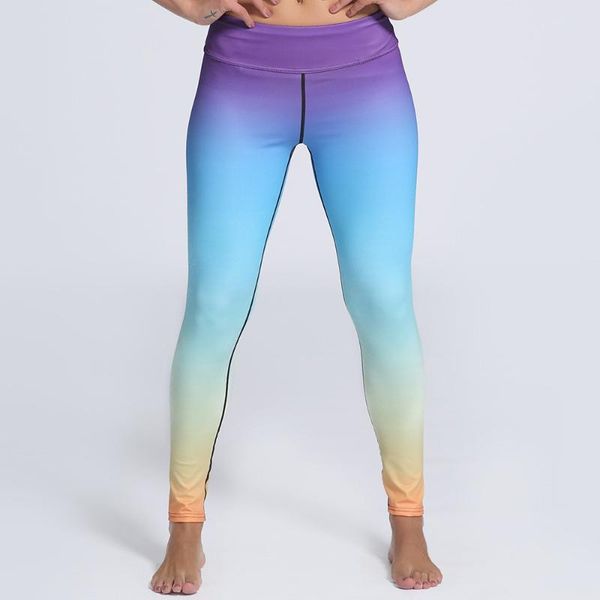 women's leggings women colorful gradient fitness quick dry exercise high waist full length stretch fiber energy pants workout trousers, Black
women's leggings women colorful gradient fitness quick dry exercise high waist full length stretch fiber energy pants workout trousers, Black